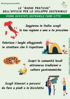 Vivere un'estate sostenibile fuori città
